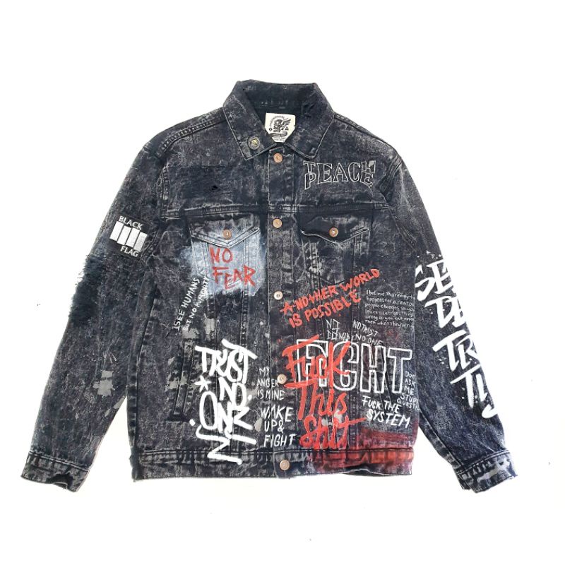 GALFINC JAKET JEANS LUKIS BLACKSTONE LIMITED EDITION - NO FEAR