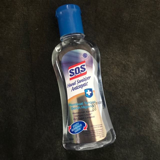 SOS Hand Sanitizer Antiseptic 60ml