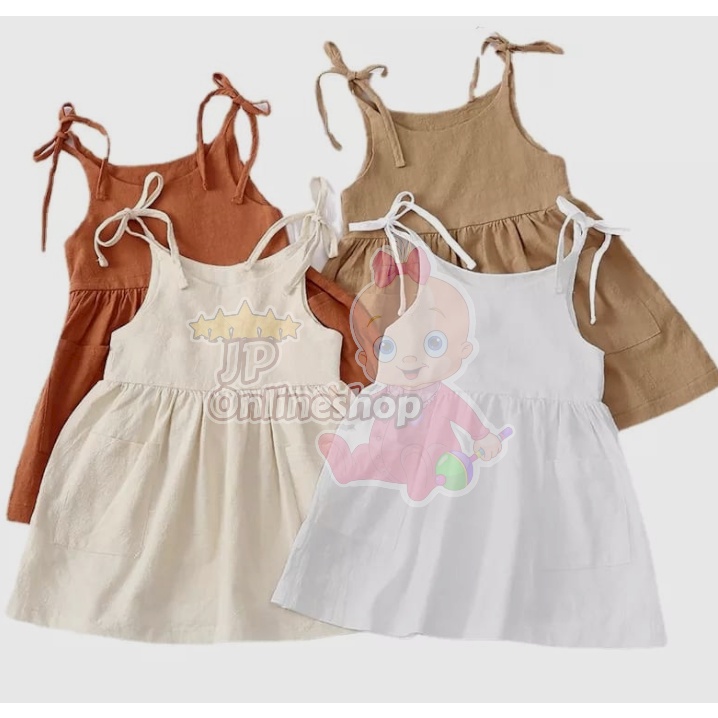 Dress Anak SUSPENDER Premium (0-2th)