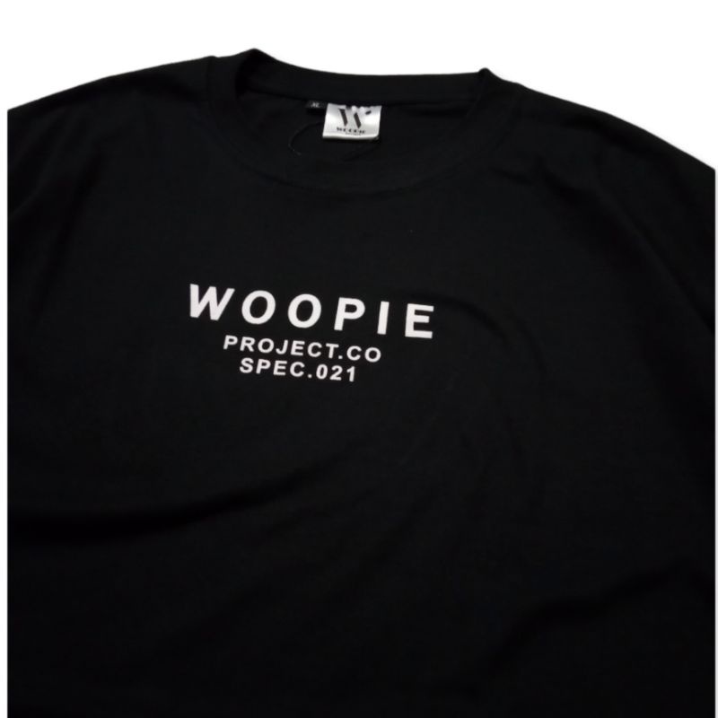 Kaos WOOPIE PROJECT Original Kaos Distro Pria Kaos Pria Kaos Polos Pria