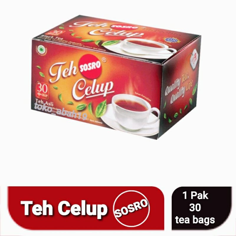 

Teh Celup "SOSRO" isi 30 tea bags