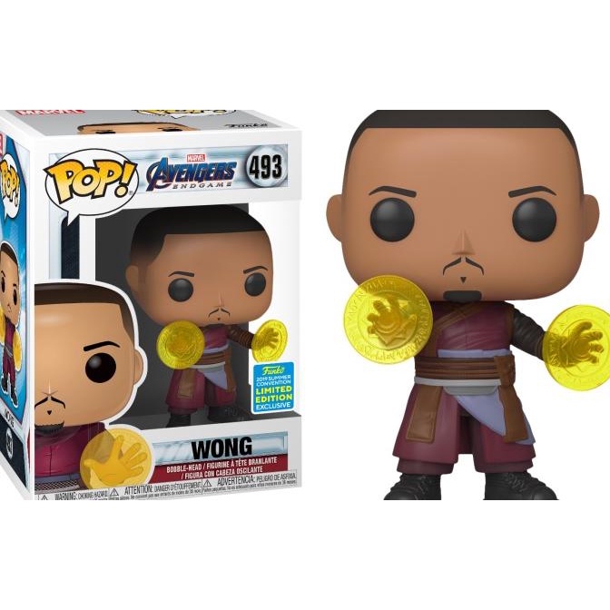 Funko Pop Sdcc 2019 Exclusive - Wong & Mr. Pricklepants