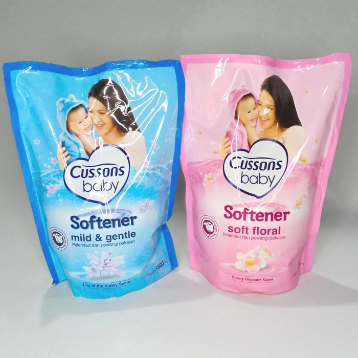 Cussons Baby Softener 1500 ml Cusson Pelembut Pewangi Pakaian Bayi Anak