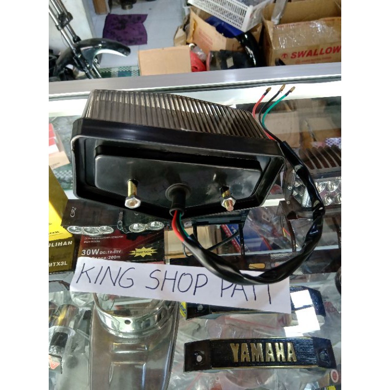 stoplamp Led assy rx king hitam