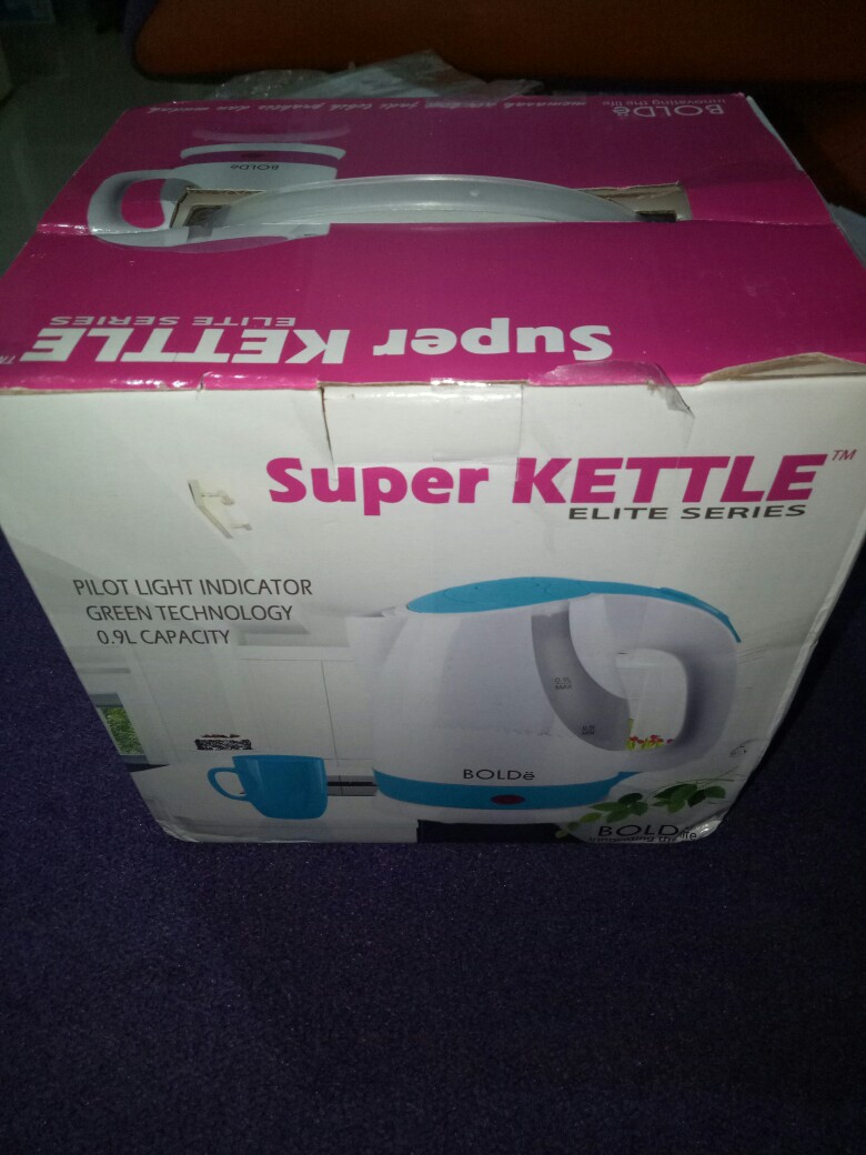 Bolde Super Kettle Elite / Teko Listrik 900 Watt [1 Liter]