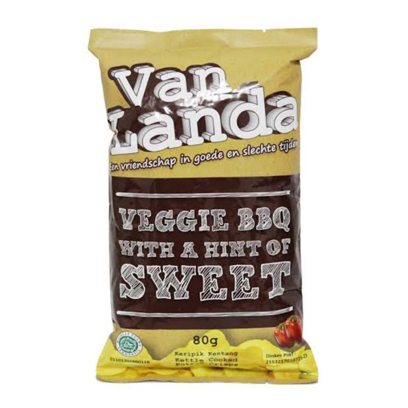 

VAN LANDA VEGGIE BBQ WITH HINT OF SWEET 80 GR
