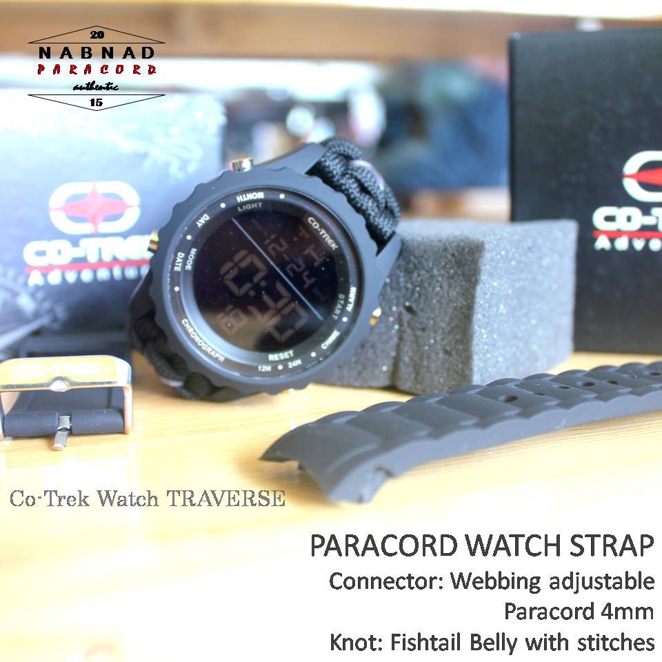 Jam Tangan Outdoor Cotrek Strap Paracord Thomgear Paiton Probolinggo