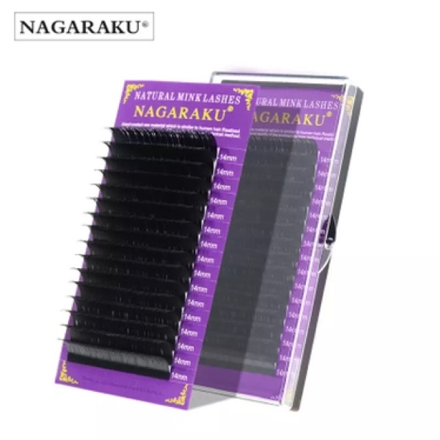 NAGARAKU eyelash Mix Size mink lashes C D 0.10 0.15 0.20