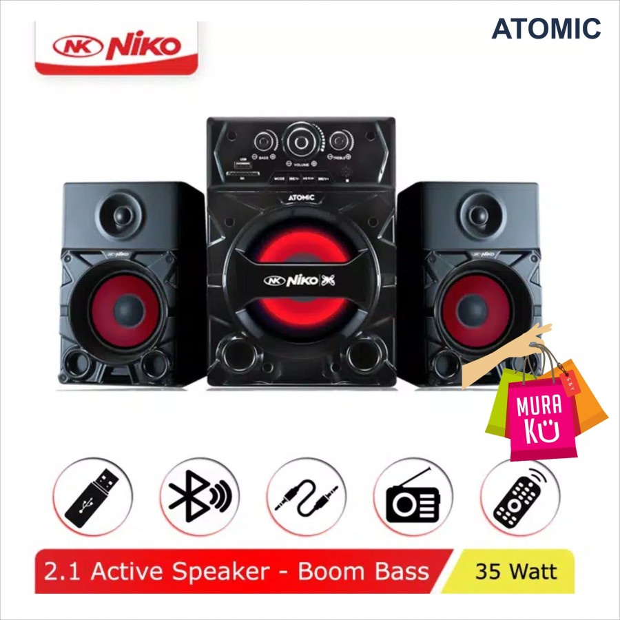 Speaker Niko Slank Atomic