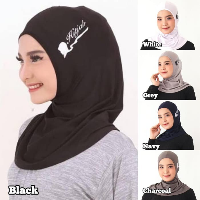 HIJAB JILBAB KERUDUNG INSTAN INSTANT SPORT OLAHRAGA GYM LARI RENANG TERBARU 2020 PROMO   WS114