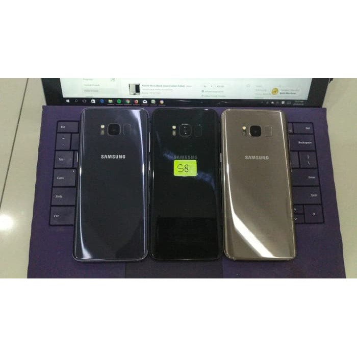SAMSUNG S8 DUOS 64GB SECOND SEKEN EX RESMI FULLSET