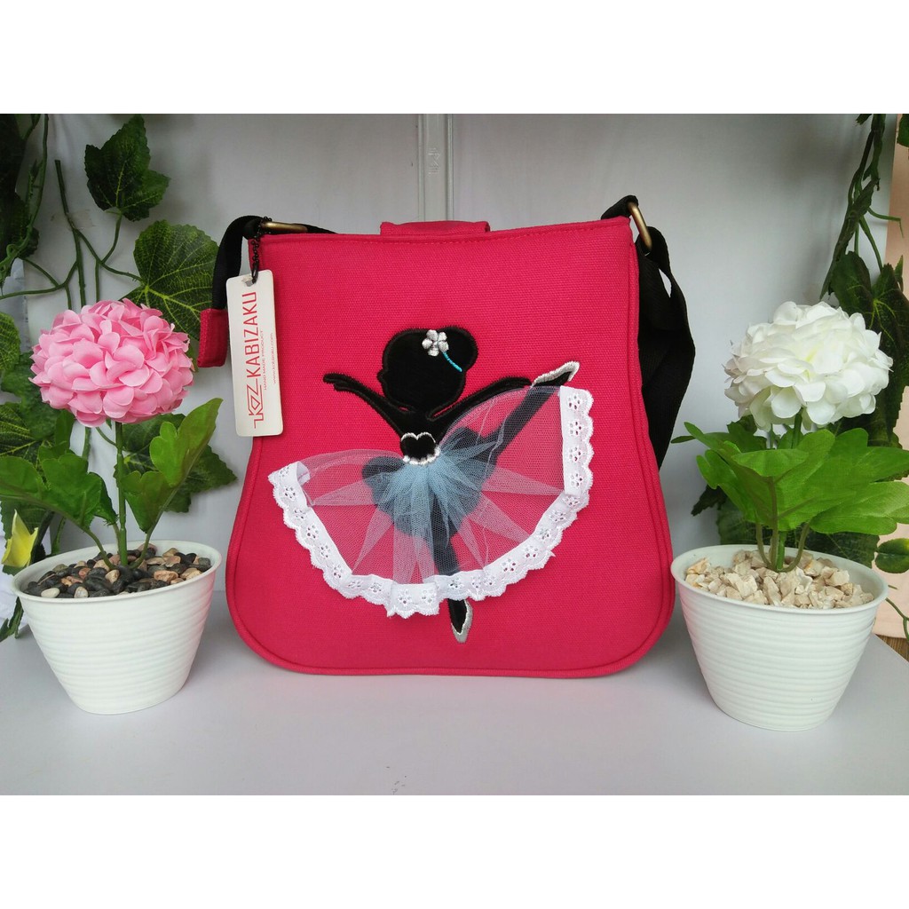 ready stok  kabizaku patch bag callia