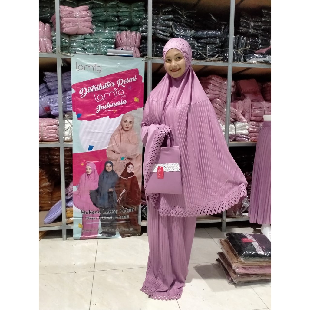 MUKENA/JILBAB (abba pandi) MUKENA CATIK DEWASA/ JILBAB SUPER PERMIUM