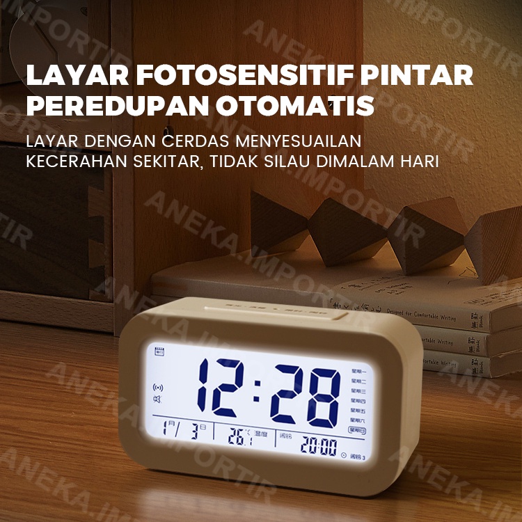 ❤️TERMURAH!!! ❤️Jam Meja Aesthetic✌️Jam Digital Meja LED✌️ Jam Beker Aesthetic Alarm✌️Jam Weker Digital✌️Jam Duduk Meja dan Mobil