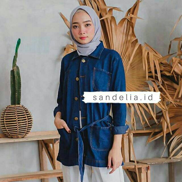 SARLIN JEANS (BISA JADI OUTER/TUNIK)