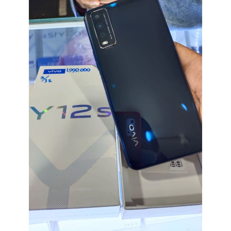 Original Hp Vivo Y12s Ram 3 32 Gb Resmi Indonesia Shopee Indonesia