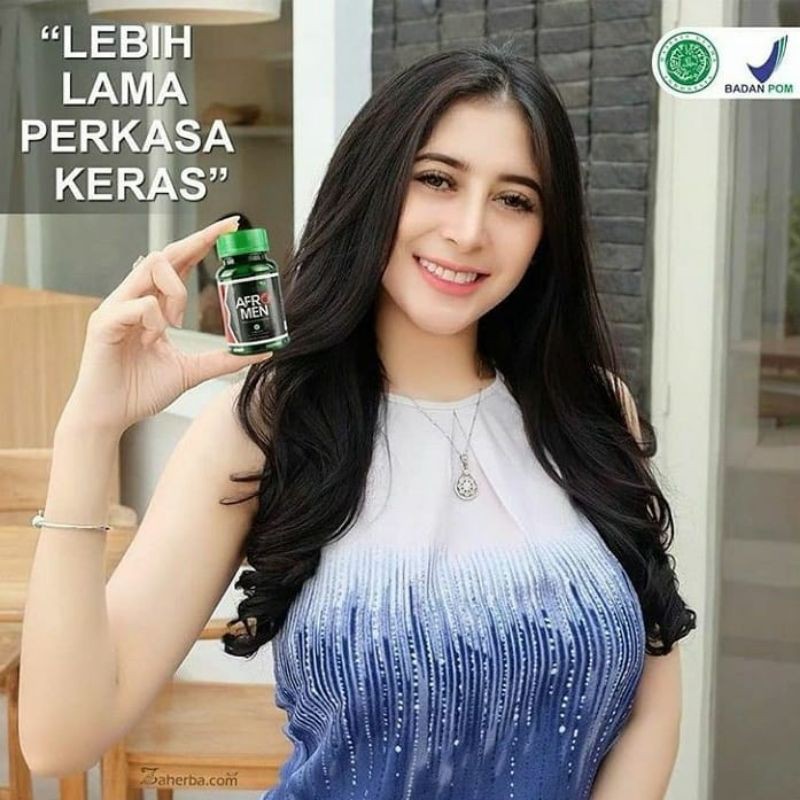 OBAT AFROMAN ASLI HERBAL PRIA DEWASA - AFROMEN Obat Penambah Stamina Pria BPOM Original