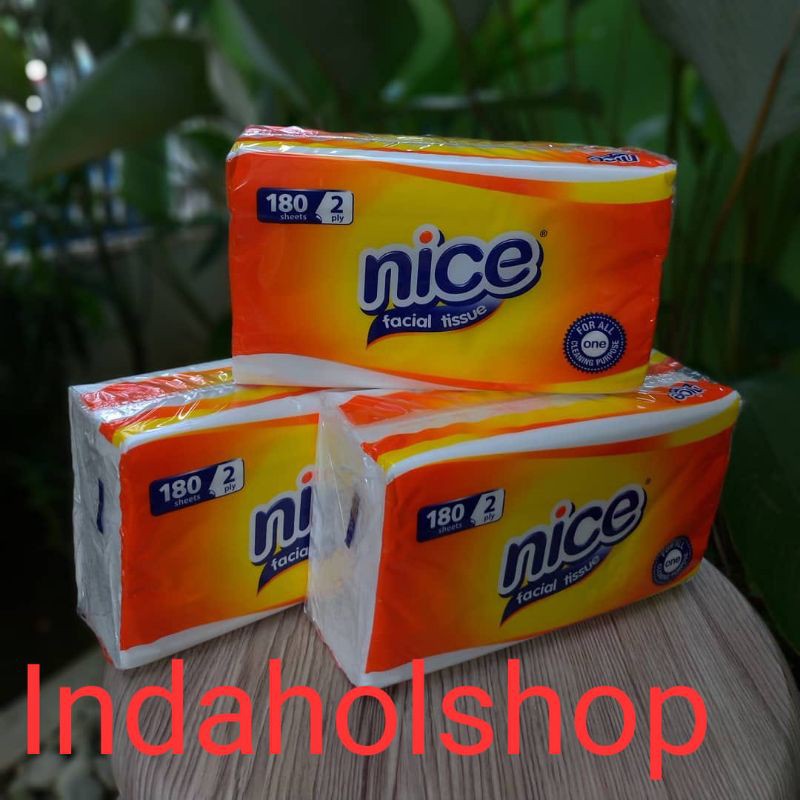 TISSUE NICE 180 SHET MURAH