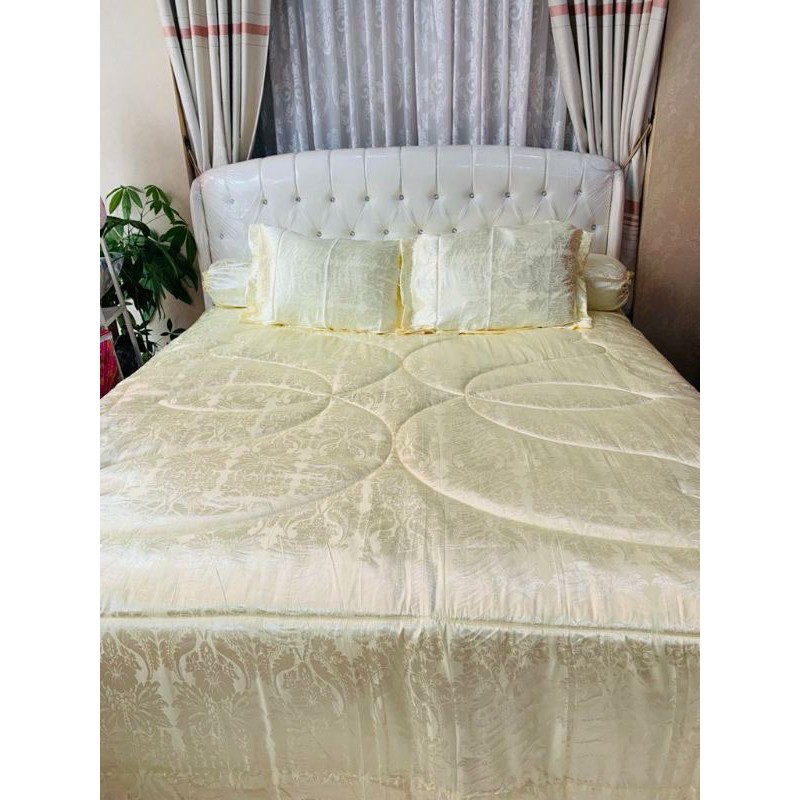 Queentex - Sprei Kingkoil Satin + bedcover #1