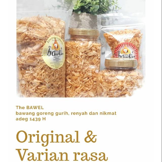 

Bawang goreng Bawel (100 gr)