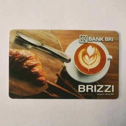 BRIZZI BRI edisi COFFEE BREAK ORI /Like eMoney eTOLL Tapcash or Flazz