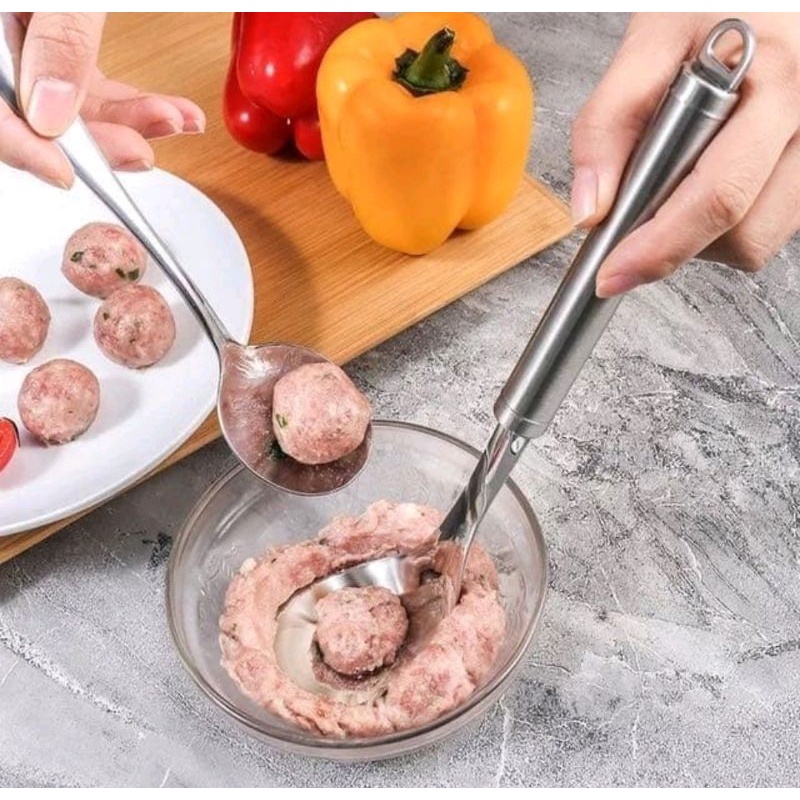 Sendok Pembuat Bakso Cetakan Bakso Meat Ball Mold