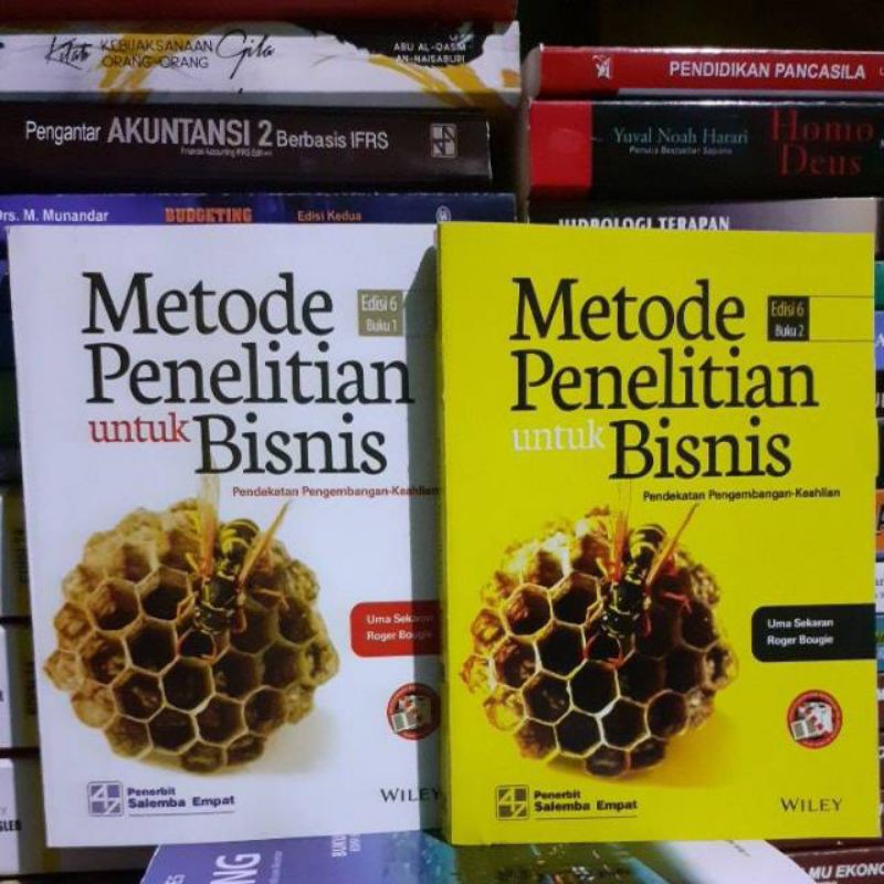 

METODE PENELITIAN UNTUK BISNIS edisi buku 1&2
