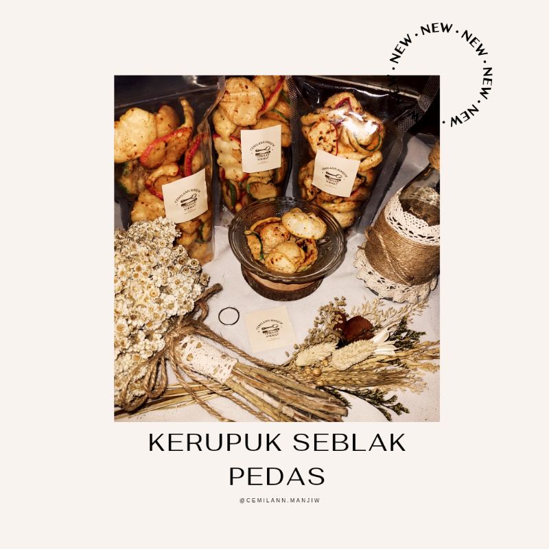 

KERUPUK SEBLAK BANTET PEDAS