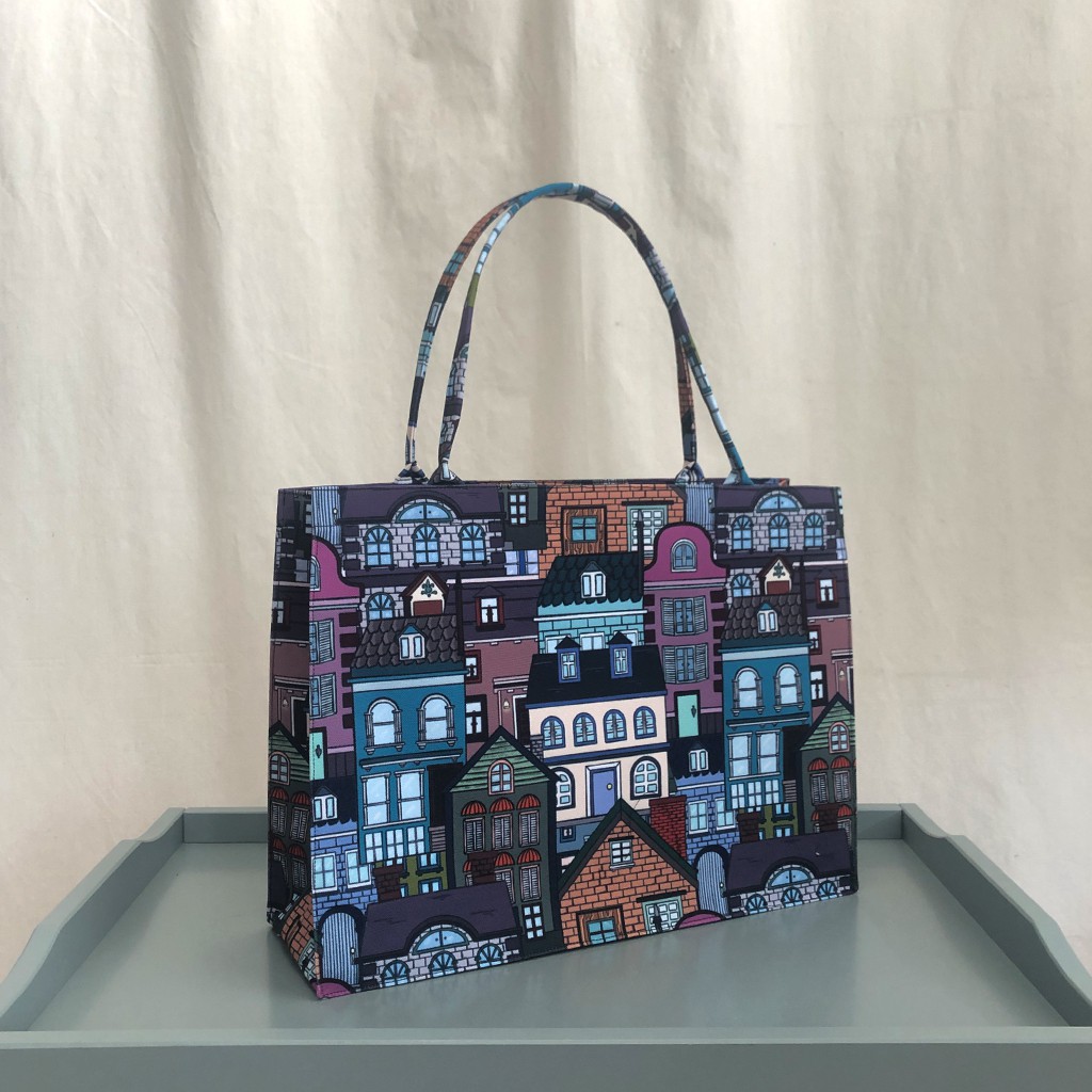Toteyama - Tas Tote Traveller Medium - House