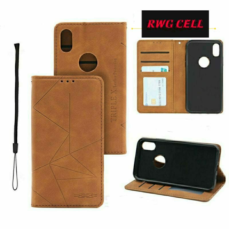 Samsung Galaxy A01 Core A01Core A10 A11 A02 M10 M11 M02 A12 M12 A03 Leather Flip Case Wallet Kulit S