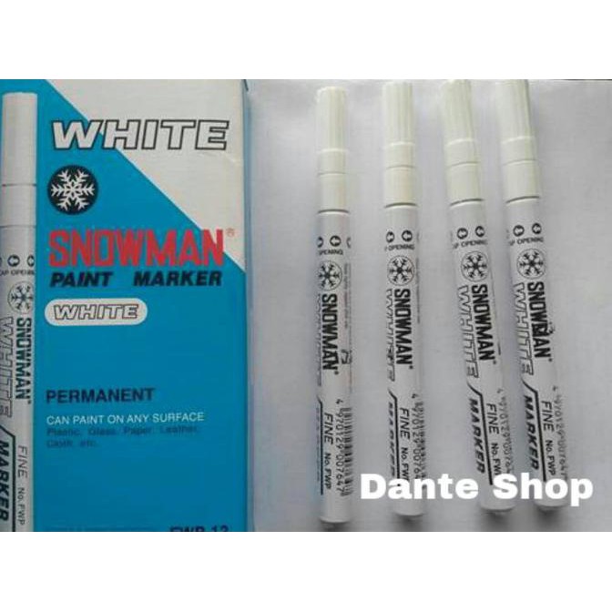 

Spidol Permanent warna putih