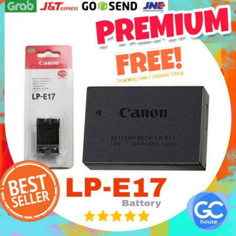 Baterai LP-E17 Battery LPE17 untuk Kamera Canon EOS M3 M5