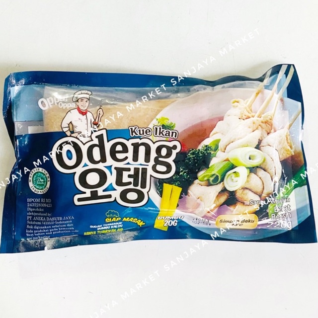 Oppa Odeng Korea Korean 220gr Bumbu Kuah Enak Murah Promo Ready