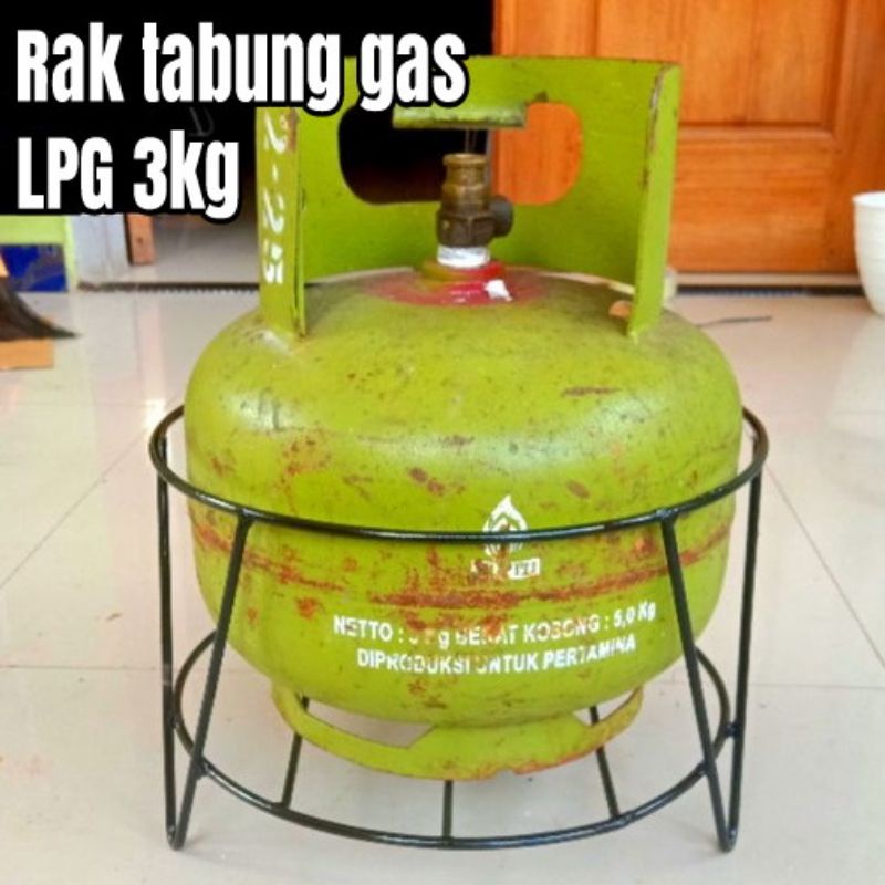 RAK DAPUR Tatakan Tabung Gas Elpiji 3 kg