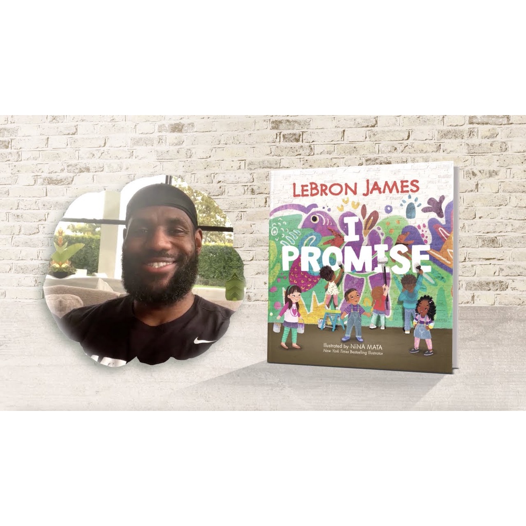 LeBron James &quot; I Promise &quot; Buku Cerita Anak Import USA - Children Story Book