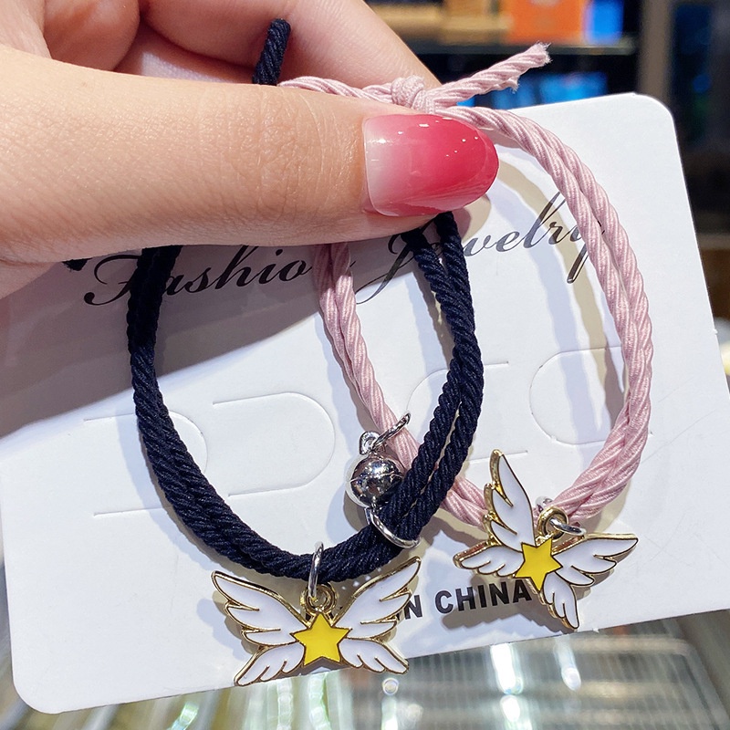 1 Pasang Gelang Couple Magnet Gelang Pasangan Gelang Kekasih Gelang Pacar-2