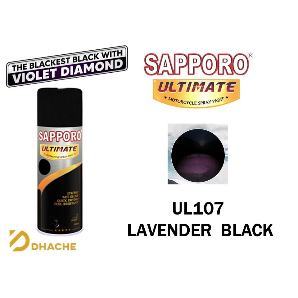 SAPPORO ULTIMATE LAVENDER BLACK UL107 400 ML