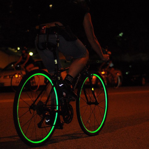 Bicycle Wheel Reflective Sticker / Stiker Roda Sepeda 8 Strip