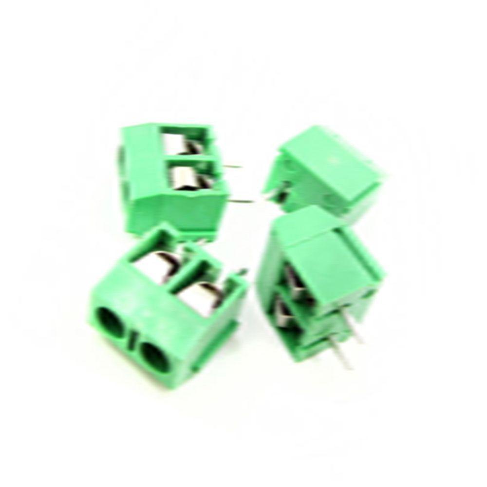 [Elegan] Konektor 10PCS KF350-2P 2arah 2Pin Blok Terminal Pin Lurus