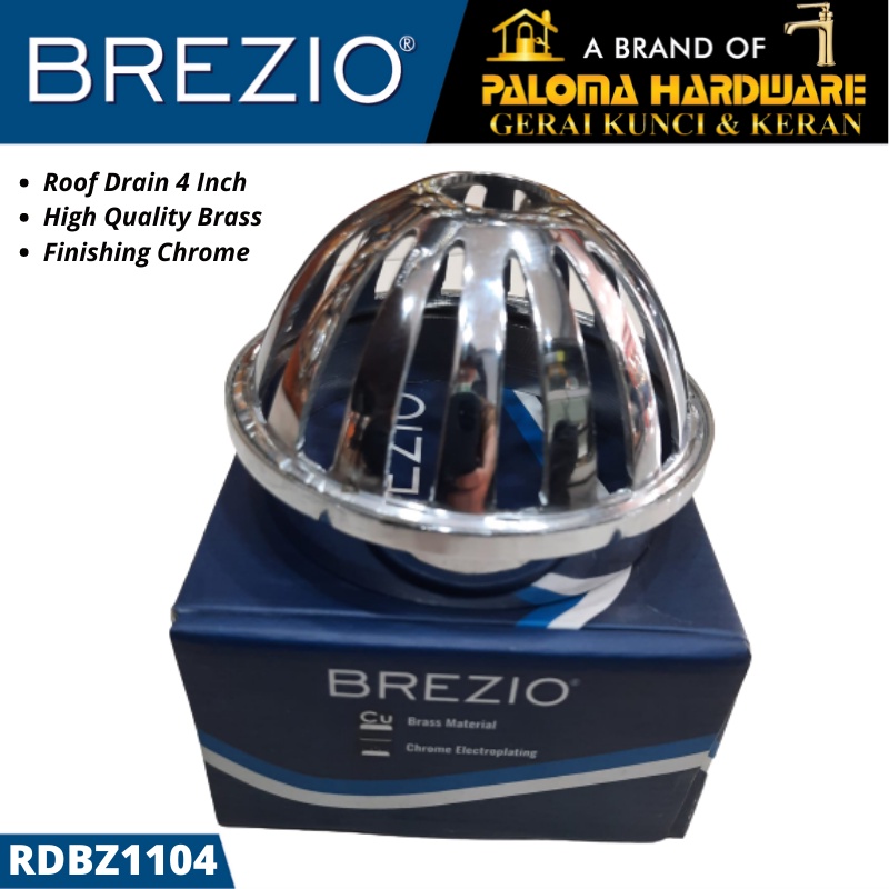 BREZIO ROOF DRAIN Saringan Talang Air Saringan Dak Afur 4&quot; RDBZ 1104