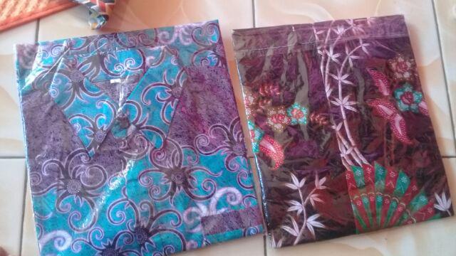 Kemeja Batik Terlaris Sakura Biru Dan Pink