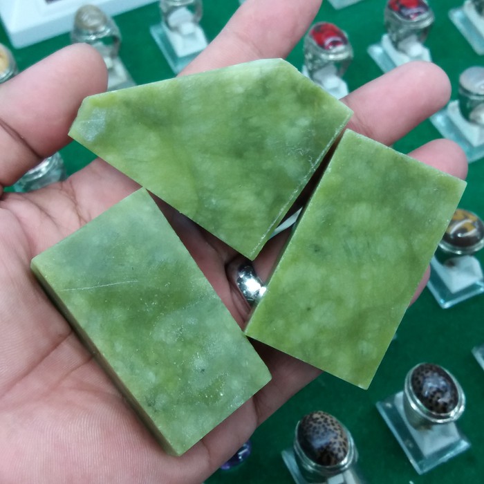 Bahan Batu Giok Sojol Sulawesi Super Shopee Indonesia