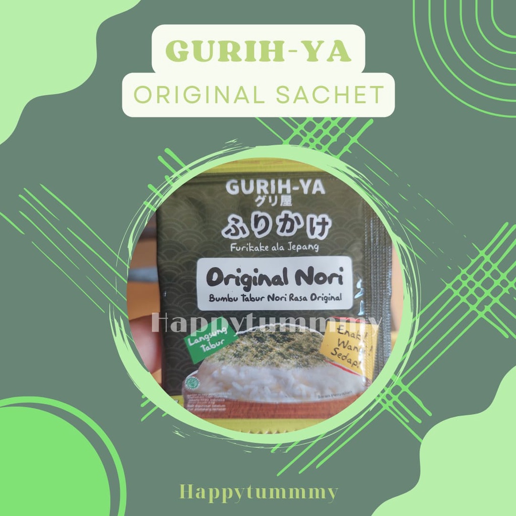 Rumput Laut Tabur Gurihya Kemasan Sachet 5.5 Gram promo