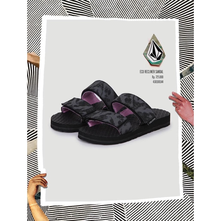 SANDAL WANITA VOLCOM 430100144 ORIGINAL