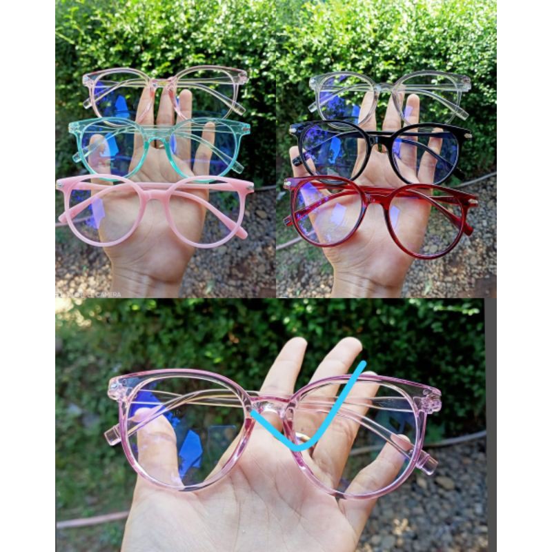 Kacamata Oval Anti Radiasi