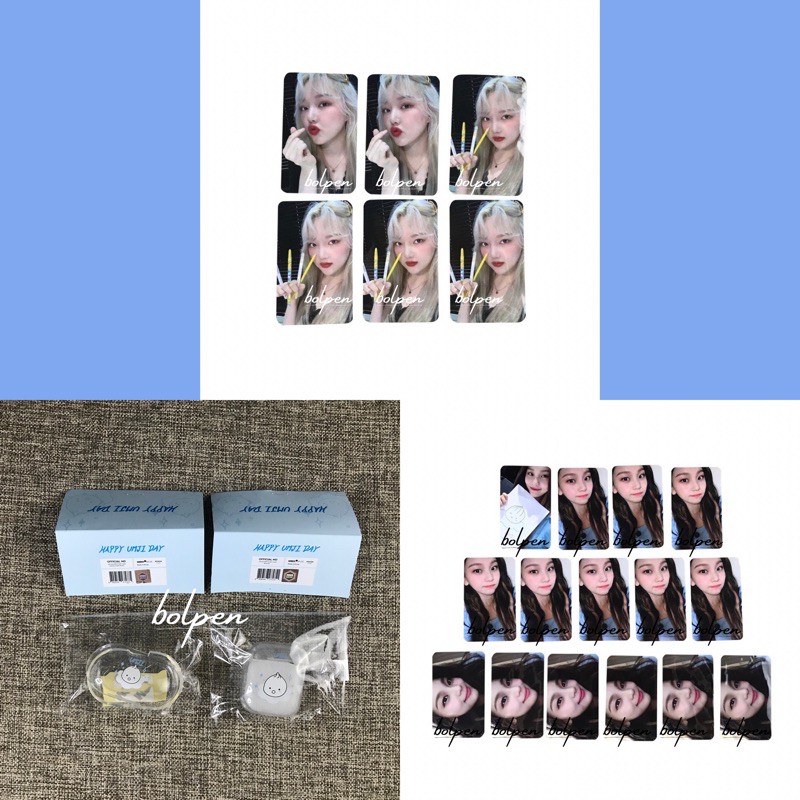 Gfriend - Yesisters Yerin Umji Official Birthday Merch | Photocard PC Towel Keyring Umbrella Buds