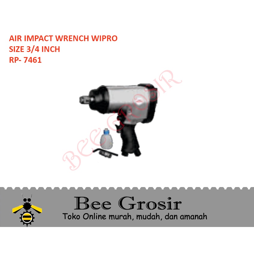 Air Impact Wrench 3/4 Inch RP 7461 RP7461 WIPRO