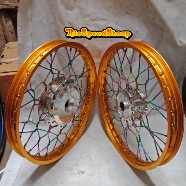 Velg Vario,Scoopy,Beat JariJari Kepang Velg Gold