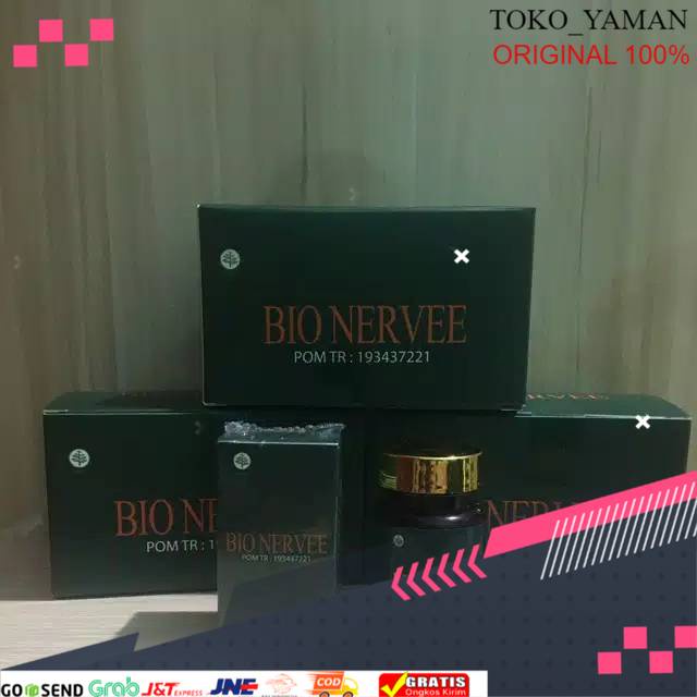 Bio nervee bionervi asli original terlaris produk malaysia udah BPOM