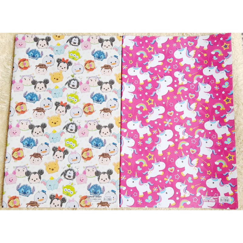 

Kertas Kado Tsum Tsum Disney & Little Pony - Sansan Wawa - Ecer